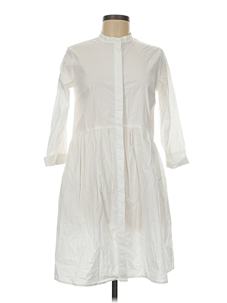 Pre-owned Tuckernuck Casual Dress In White