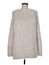 Lou & Grey Tweed Silver Pullover Sweater Size M - photo 2