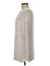 Lou & Grey Tweed Silver Pullover Sweater Size M - photo 5