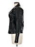 Topshop 100% Faux Leather Black Jacket Size 6 - photo 5