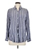 Rails Stripes Blue Long Sleeve Button-Down Shirt Size M - photo 1