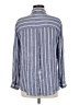 Rails Stripes Blue Long Sleeve Button-Down Shirt Size M - photo 2