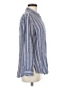 Rails Stripes Blue Long Sleeve Button-Down Shirt Size M - photo 4