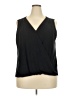 Emma & Olivia Black Sleeveless Blouse Size 2X - photo 1