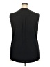Emma & Olivia Black Sleeveless Blouse Size 2X - photo 2