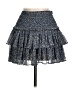 Reset 100% Polyester Paisley Blue Casual Skirt Size M - photo 2