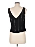 St. John Black Sleeveless Top Size 8 - photo 2
