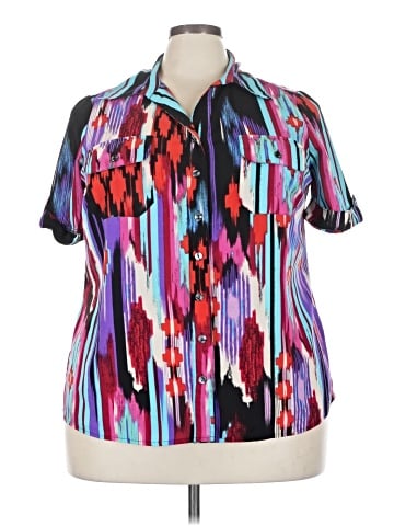 Elementz Short Sleeve Blouse (view 1)