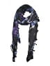 Peter Som Purple Black Scarf One size - photo 1