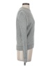 Uniqlo U 100% Cotton Tweed Gray Silver Pullover Sweater Size XS - photo 4