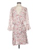 Veronica Beard 100% Silk Floral White Cocktail Dress Size 4 - photo 1