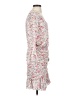 Veronica Beard 100% Silk Floral White Cocktail Dress Size 4 - photo 4