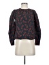 Thakoon Red Blue Long Sleeve Blouse Size S - photo 1