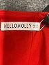 Hello Molly 100% Polyester Solid Red Cocktail Dress Size S - photo 3