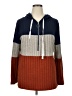Shein Curve Color Block Orange Pullover Sweater Size 14 Plus (1) - photo 1