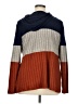 Shein Curve Color Block Orange Pullover Sweater Size 14 Plus (1) - photo 2