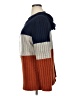 Shein Curve Color Block Orange Pullover Sweater Size 14 Plus (1) - photo 5