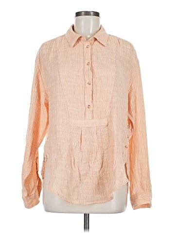 By Anthropologie Long Sleeve Blouse (view 1)
