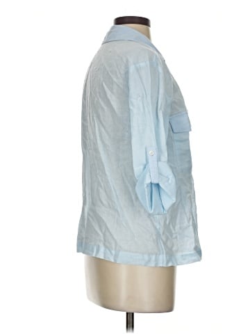 J.Crew 3/4 Sleeve Button-Down Shirt (view 1)