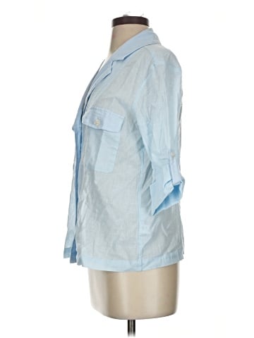 J.Crew 3/4 Sleeve Button-Down Shirt (view 2)