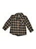 Mick Mack Ltd Plaid Brown Long Sleeve Button-Down Shirt 12-18 MO / 18 MO - photo 1