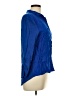 Merona Blue Long Sleeve Blouse Size L - photo 4