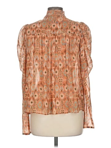 Ulla Johnson 3/4 Sleeve Silk Top (view 2)