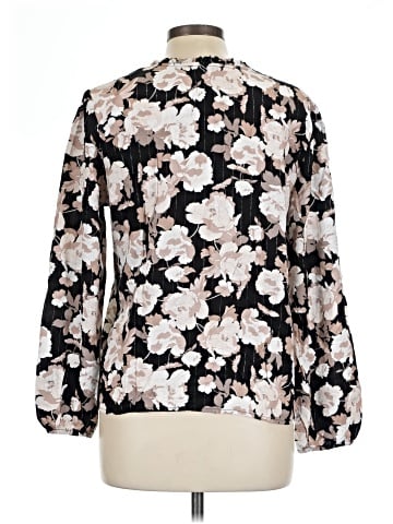Como Black 3/4 Sleeve Blouse (view 2)