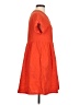 Universal Thread 100% Cotton Solid Orange Casual Dress Size XS - photo 4