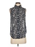 H&M Blue Sleeveless Blouse Size 0 - photo 1