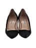 Manolo Blahnik 100% Leather Black Suede Pumps Size EU 38 - photo 2