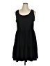 Annalee + Hope Solid Black Casual Dress Size XL - photo 1