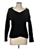 Amaryllis 100% Polyester Black Pullover Sweater Size L - photo 1
