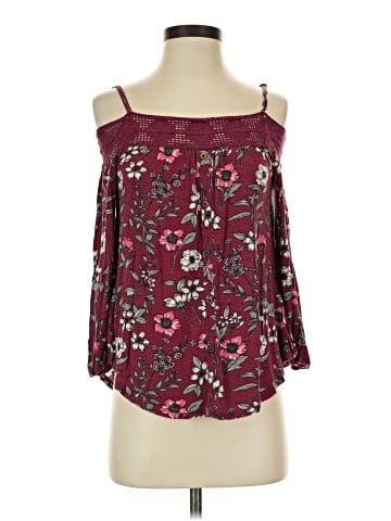 Aeropostale 3/4 Sleeve Blouse (view 1)