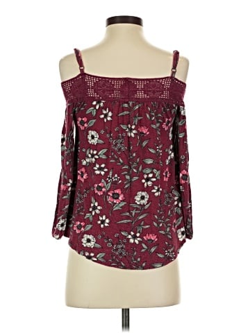 Aeropostale 3/4 Sleeve Blouse (view 2)
