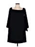 Tibi Solid Black Casual Dress Size 10 - photo 1