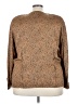 Rena Rowan 100% Rayon Tweed Brown Long Sleeve Blouse Size 24W - photo 2