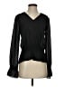 Ann Taylor LOFT Black Long Sleeve Blouse Size XS - photo 1