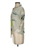 O'Neill 100% Rayon Floral Green Short Sleeve Blouse Size XS - photo 5