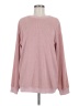 Unbranded 100% Polyester Solid Pink Pullover Sweater Size M - photo 1
