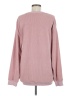 Unbranded 100% Polyester Solid Pink Pullover Sweater Size M - photo 2
