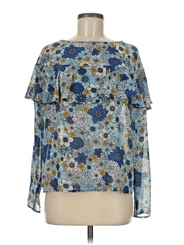 Just Fab 3/4 Sleeve Blouse (view 1)