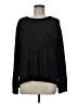 Stars Above Metallic Black Pullover Sweater Size M - photo 1