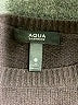 Aqua Solid Brown Pullover Sweater Size M - photo 7