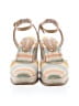 Cole Haan Stripes Tan Wedges Size 9 1/2 - photo 2