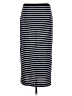 Gap Stripes Blue Black Casual Skirt Size M - photo 2