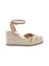 Cole Haan Stripes Tan Wedges Size 9 1/2 - photo 1