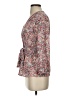 Max Studio 100% Polyester Pink 3/4 Sleeve Blouse Size S - photo 5
