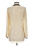 Venus 100% Polyester Ivory Long Sleeve Blouse Size XS - photo 2