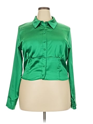 Intempo Long Sleeve Blouse (view 1)